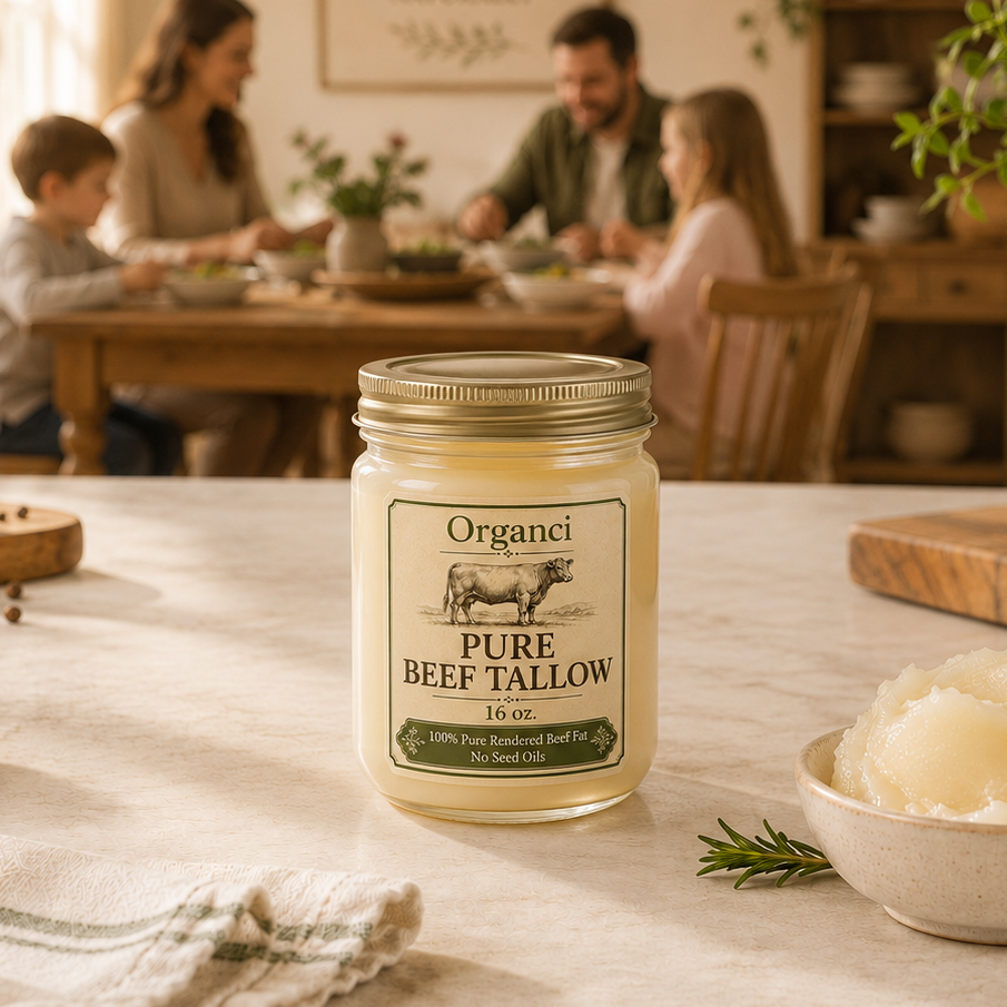 14 oz - Grass-Fed Beef Tallow